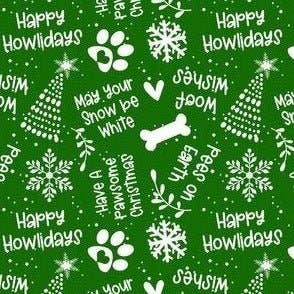 Uppercrufts, LLC - Wholesale Pet Bandana - Dog - Happy Howlidays Bandana6
