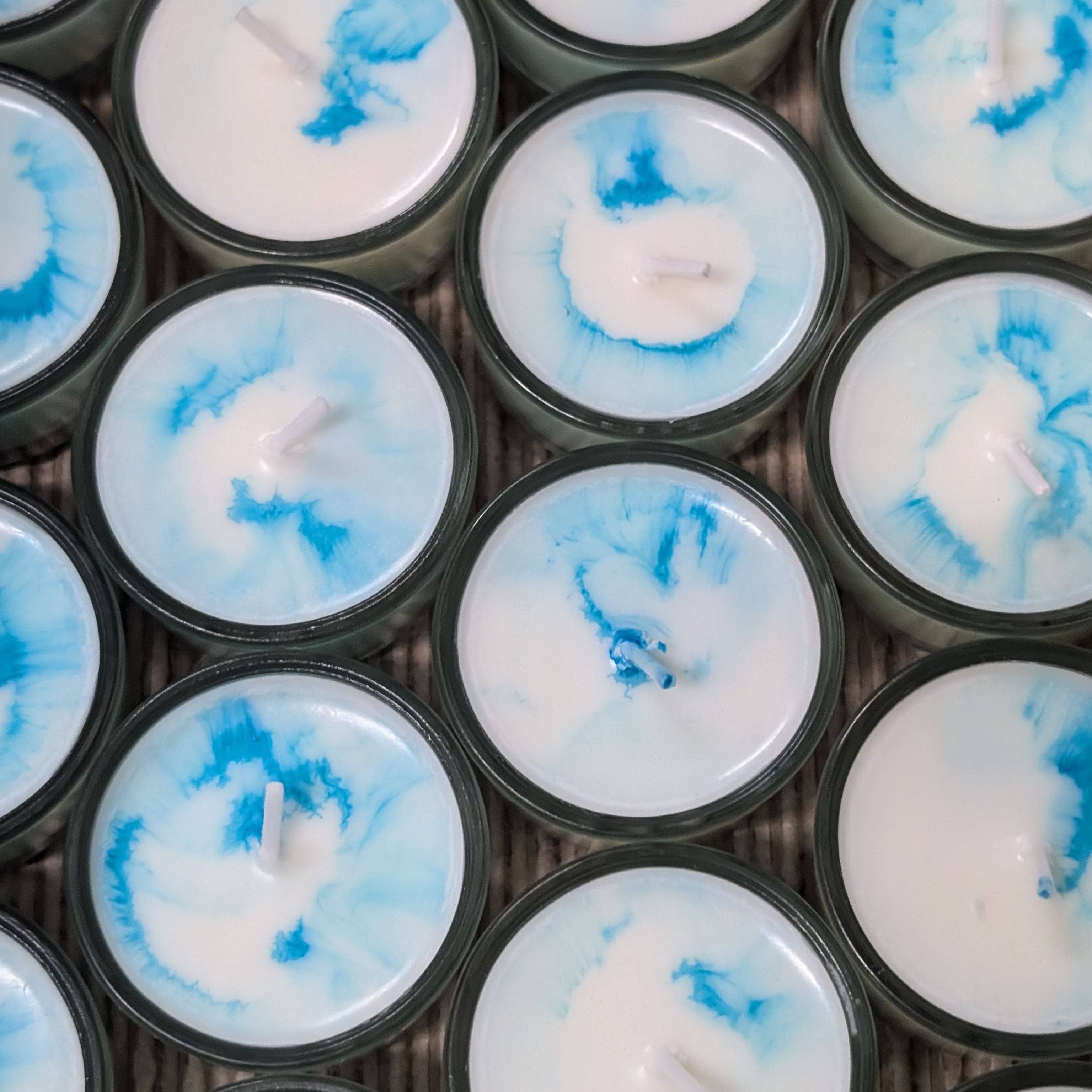 mysoy‎® Duftkerzen-Manufaktur - Vendita all'ingrosso Candele a lumino - Set di 3 lumini effetto fatti a mano | Tester di candele profumate1