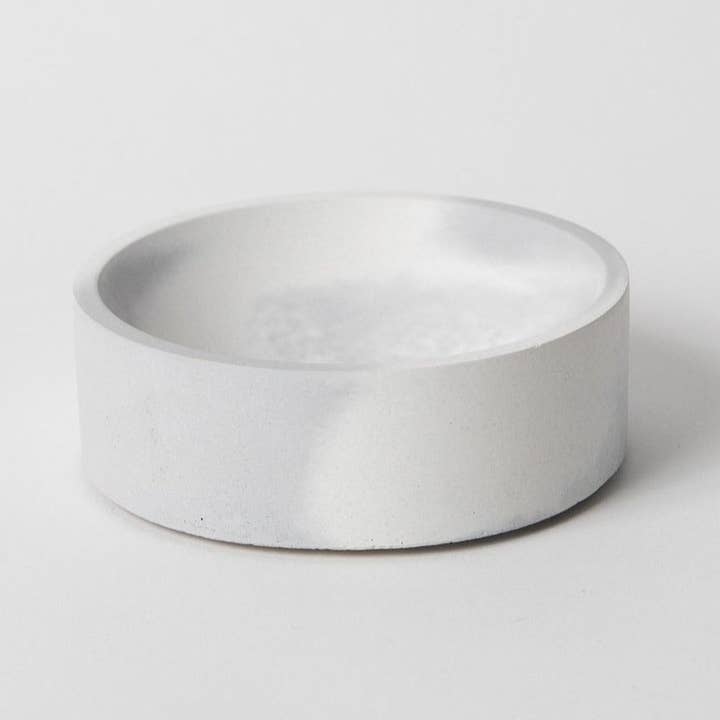 pretti.cool - Wholesale Desk Organizer - 4" Catch-All | Grey & White