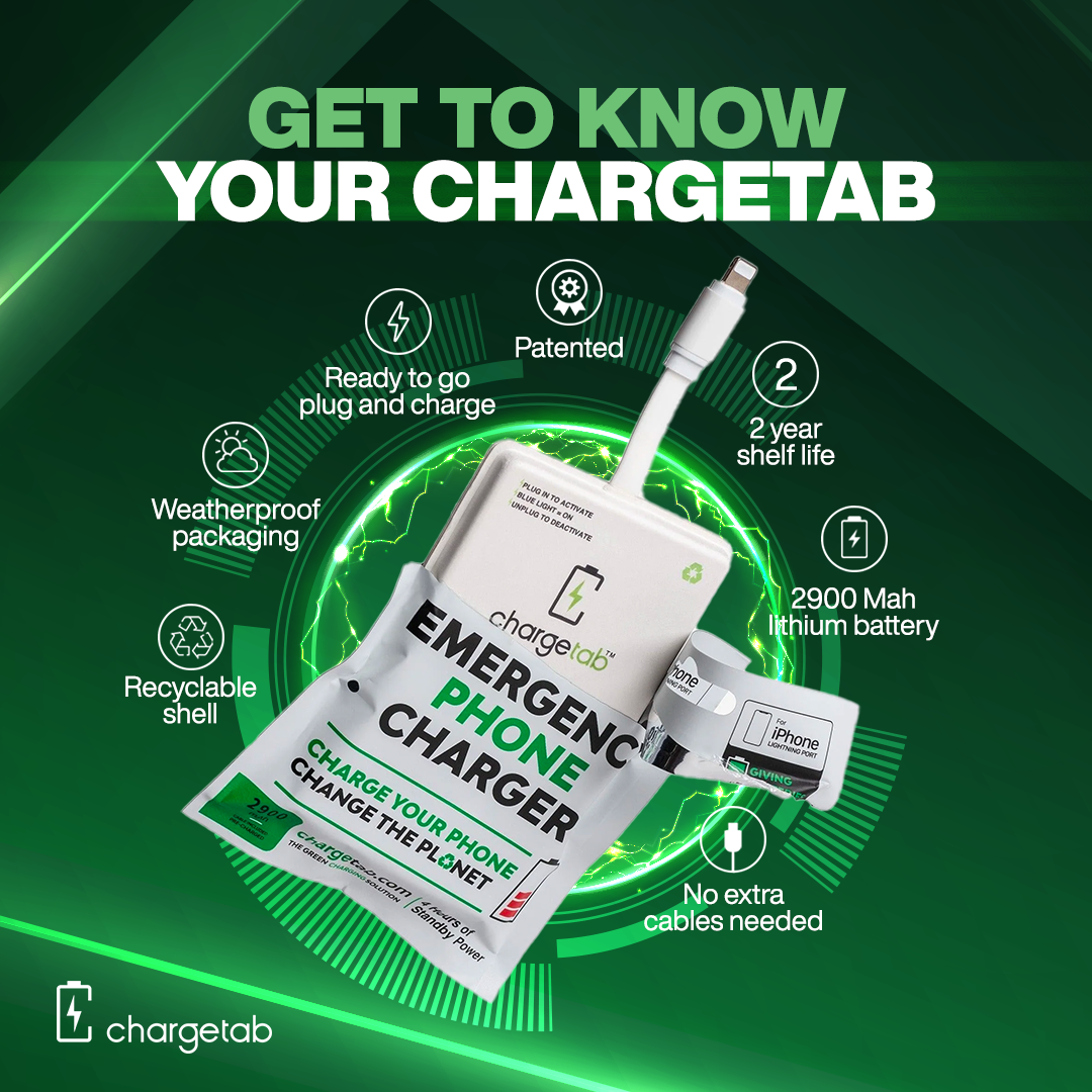 Meezy - Wholesale Portable Charger - ChargeTab Upcycled Powerbank - 2900mAh Mobile USB C Charger3