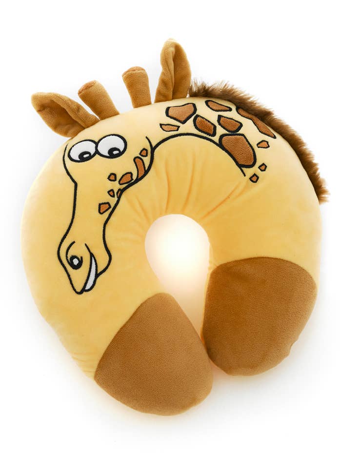 Cozy U-Shaped Travel Neck Pillow Soft Animal Giraffe Cushion for wholesale by Cozy Time Ltd
