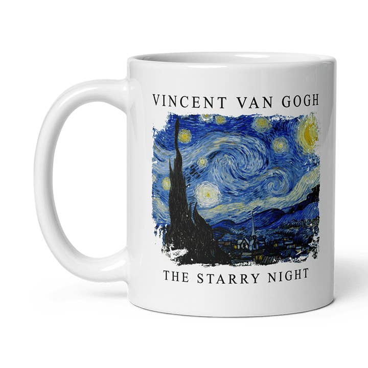 Van Gogh - The Starry Night, 1889 Artwork Mug for wholesale by Art-O-Rama Shop