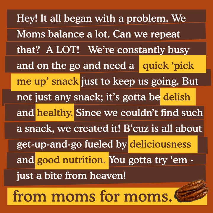 Bcuz Snacks - Wholesale Granola - Maple Pecan Granola Bites 1oz. 24 pack2