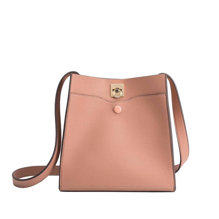 Melie Bianco - Wholesale Tote Bag - Unisex - Celina Medium Vegan Tote Bag in Rose