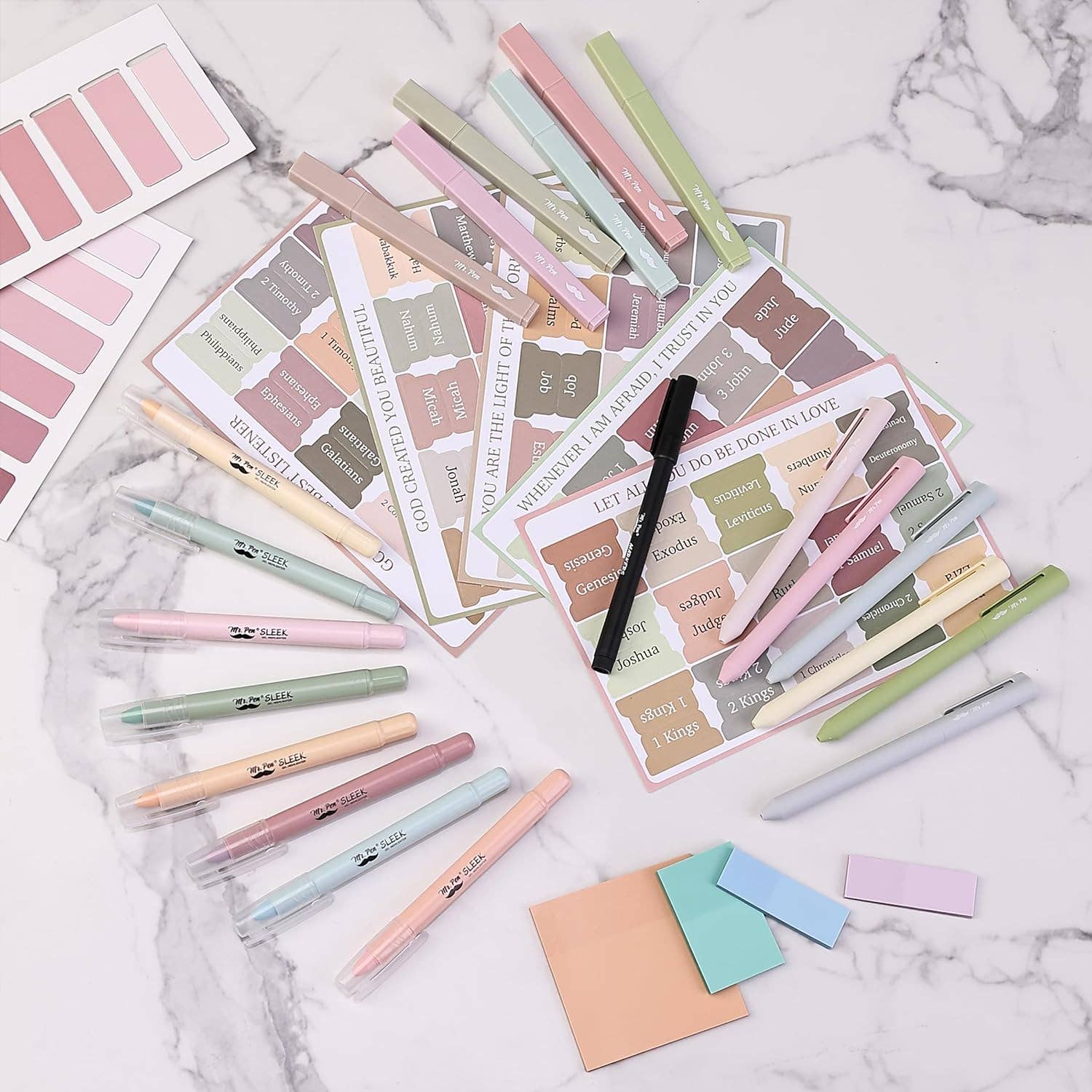 Mr. Pen - Wholesale Journal/Diary - Mr. Pen Bible Journaling Kit with Sticky Notes6