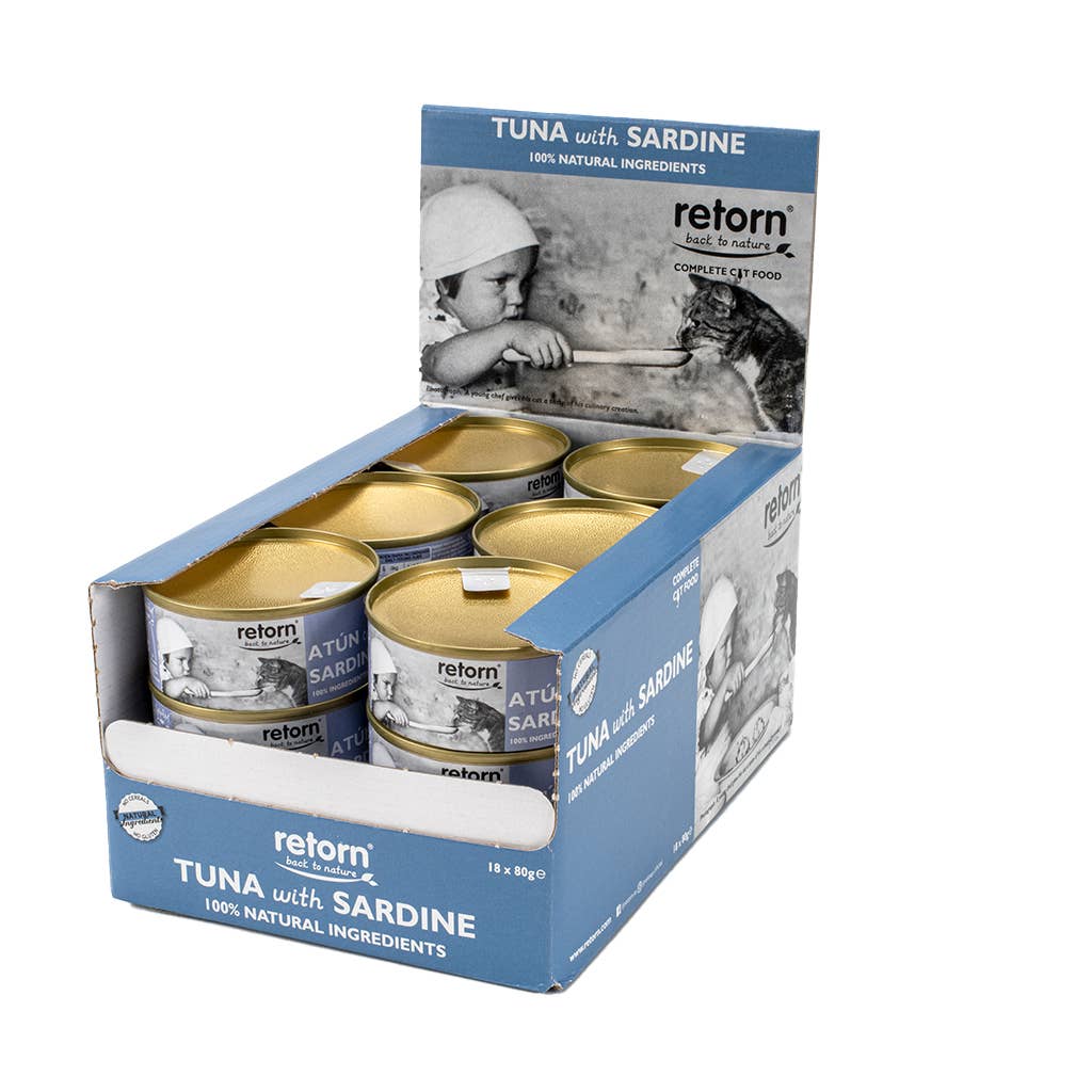POCURULL SL (Retorn) - Wholesale Pet Food - Cat - Tuna Cat Cans with Sardine De Retorn0