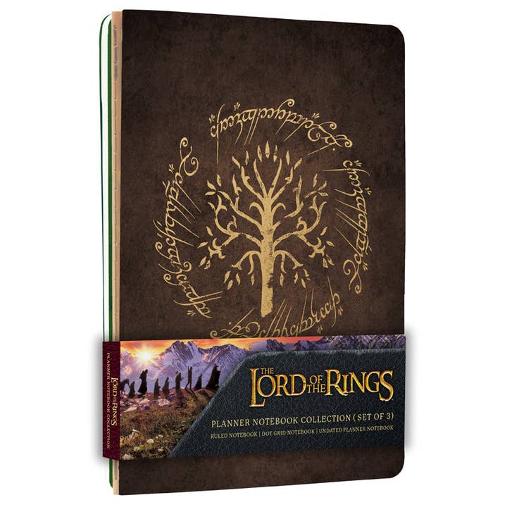 Lord of the Rings Planner Notebook Collection (Set of 3) for wholesale by Insight Editions - #1 Pop Culture Publisher