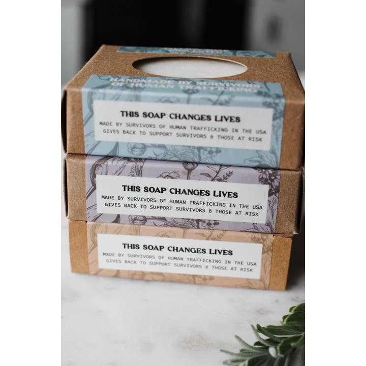 Crowned Free - Wholesale Bar Soap - Tallow Soap - Unscented - Made by Survivors4