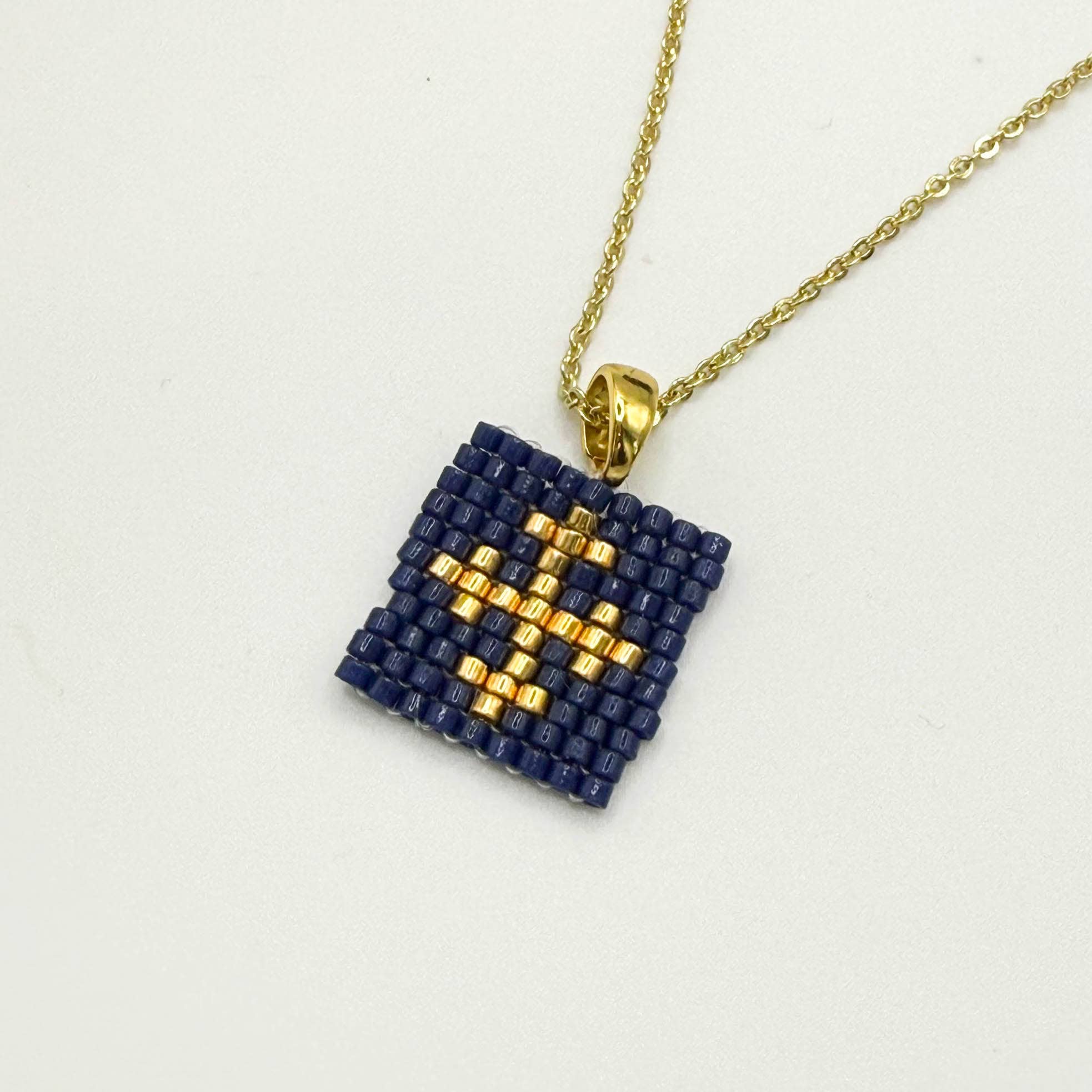 XO-CU - Wholesale Pendant/Charm Necklace - Miyuki Beads Scapular Cross Necklace 2