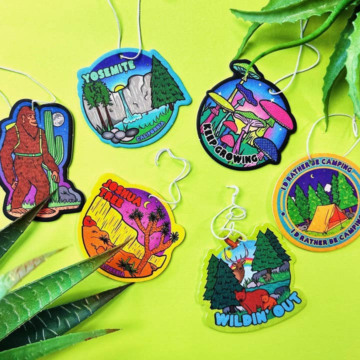 Studio Soph - Wholesale Car Freshener - Unisex - I'd Rather Be Camping Nature Air Freshener