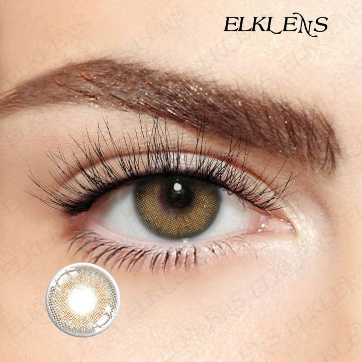Little Wild Cat Brown Contact Lens for wholesale by ELKLENS
