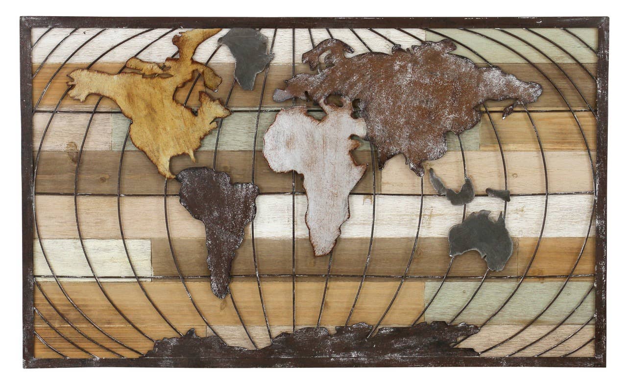 Aspire Home Accents - Wholesale Wall Accent - Marco Wall Decor  - 24"H x 39.5"W0