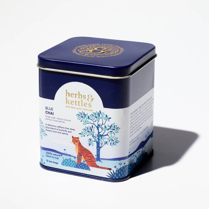Herbs & Kettles - Wholesale Tea Bags - Blue Chai1