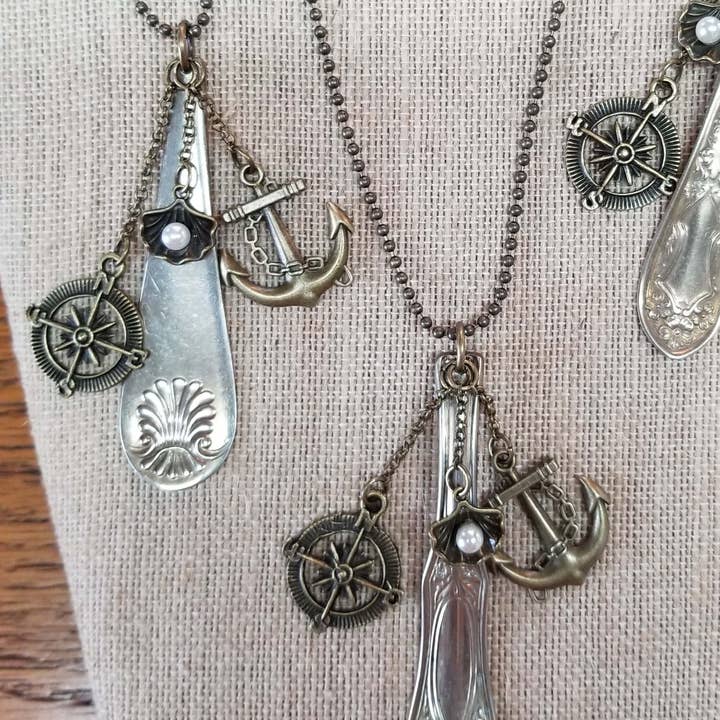Silver Chest Creations - Wholesale Pendant/Charm Necklace - Nautical Collection1