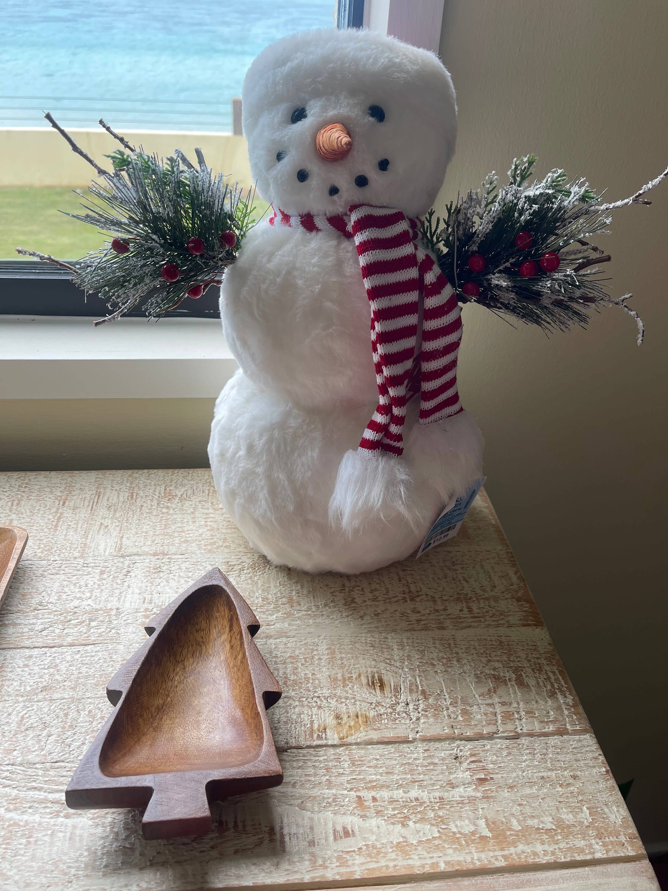 Woodware&Co - Wholesale Decorative Plate/Dish/Bowl - Mini Christmas Tree Wood Bowl2