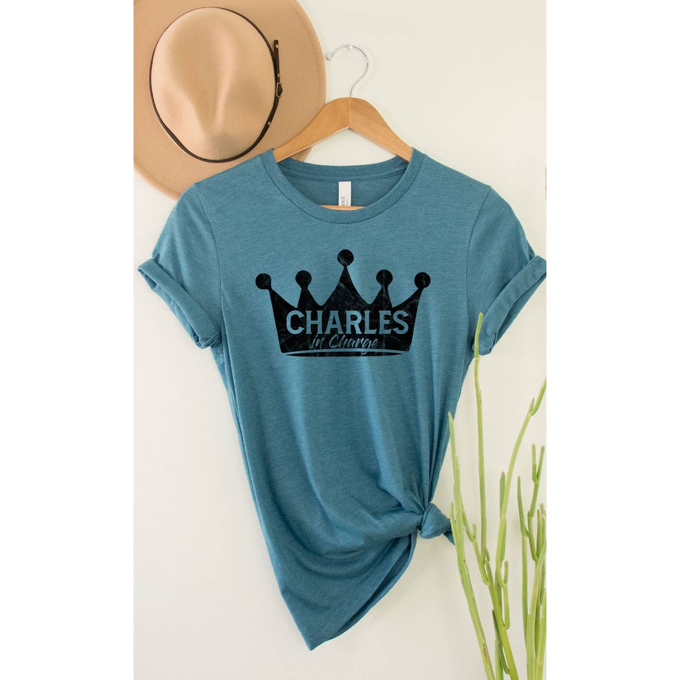 Kissed Apparel - Wholesale Screen Printed T-Shirt - Women's - Charles in Charge Crown Graphic Tee3