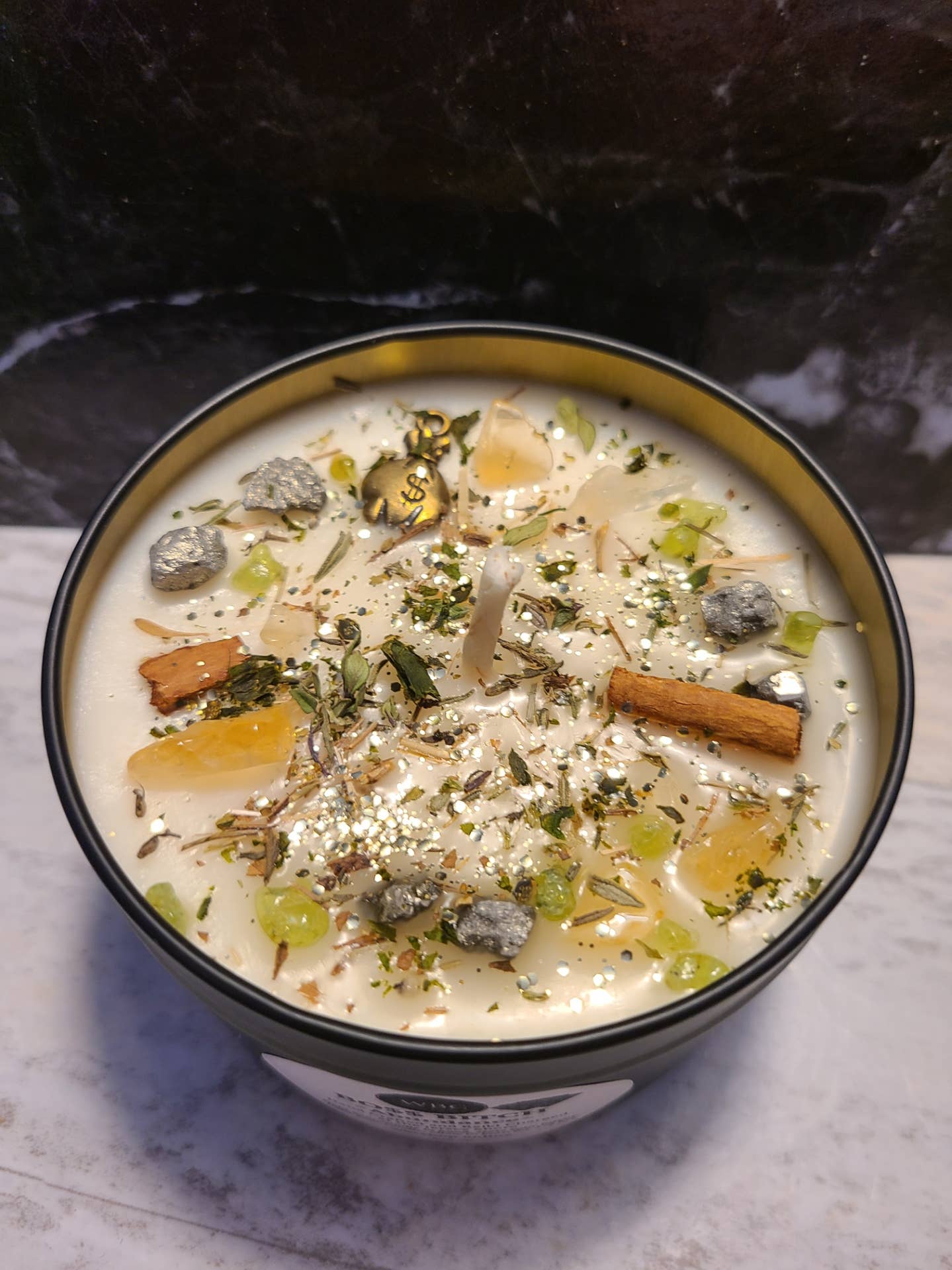 WBC Shops - Wholesale Jar/Filled Candle - Boss Bitch, Abundance, 8oz Intention Soy Candles2