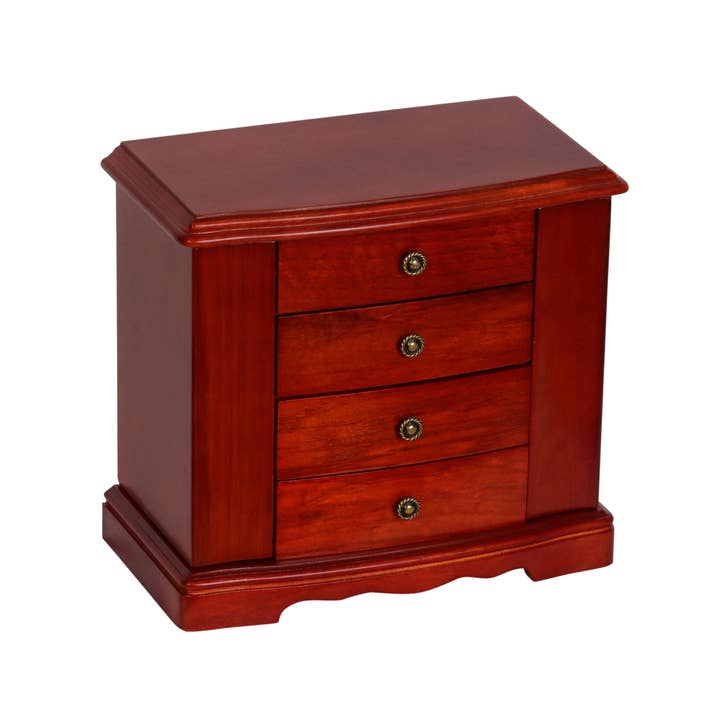 Mele and Co - Wholesale Jewelry Box/Organizer - Mele and Co Harmony Wooden Musical Jewelry Box