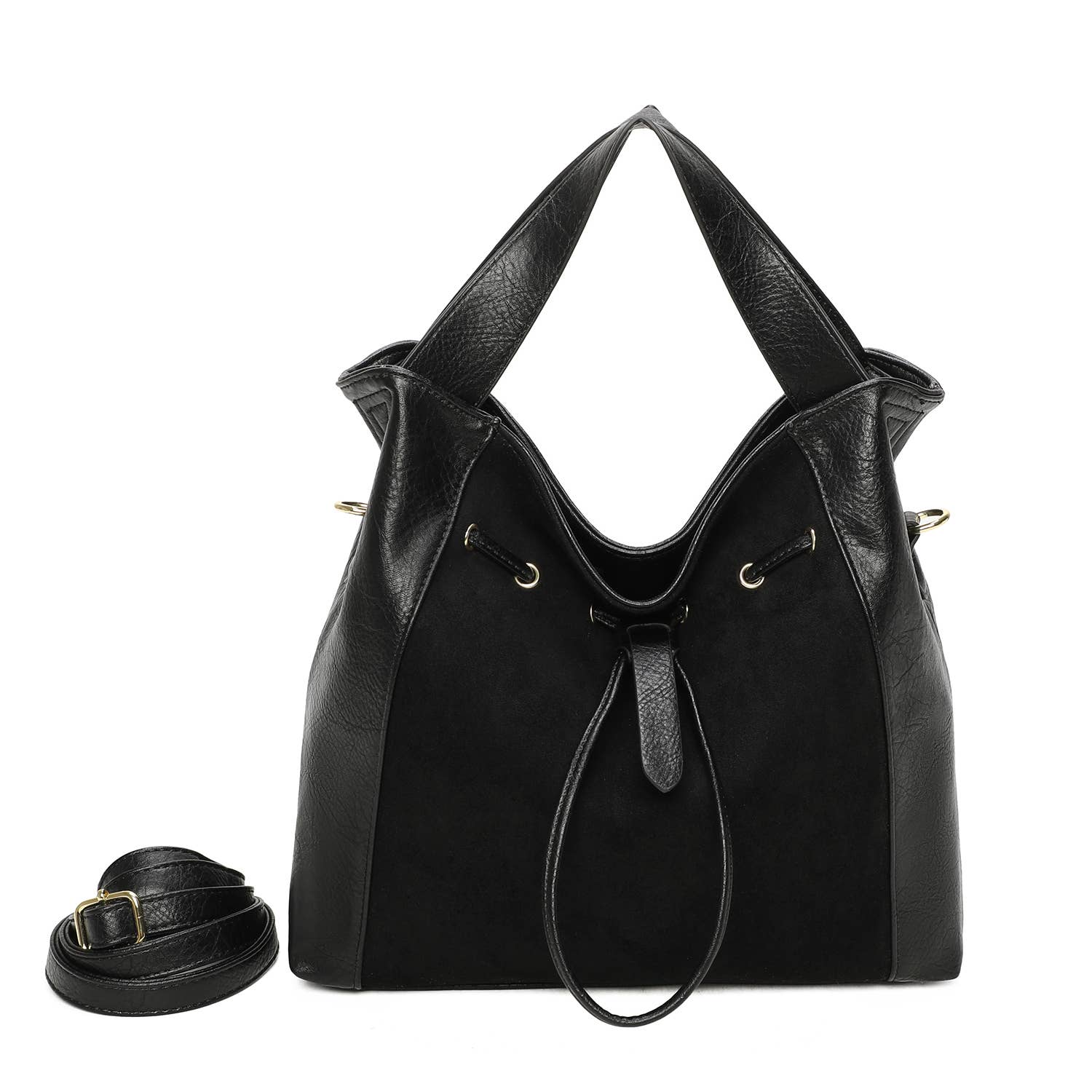 INES DELAURE - Vente Sac porté épaule – femme - Besace bimatière zippée2