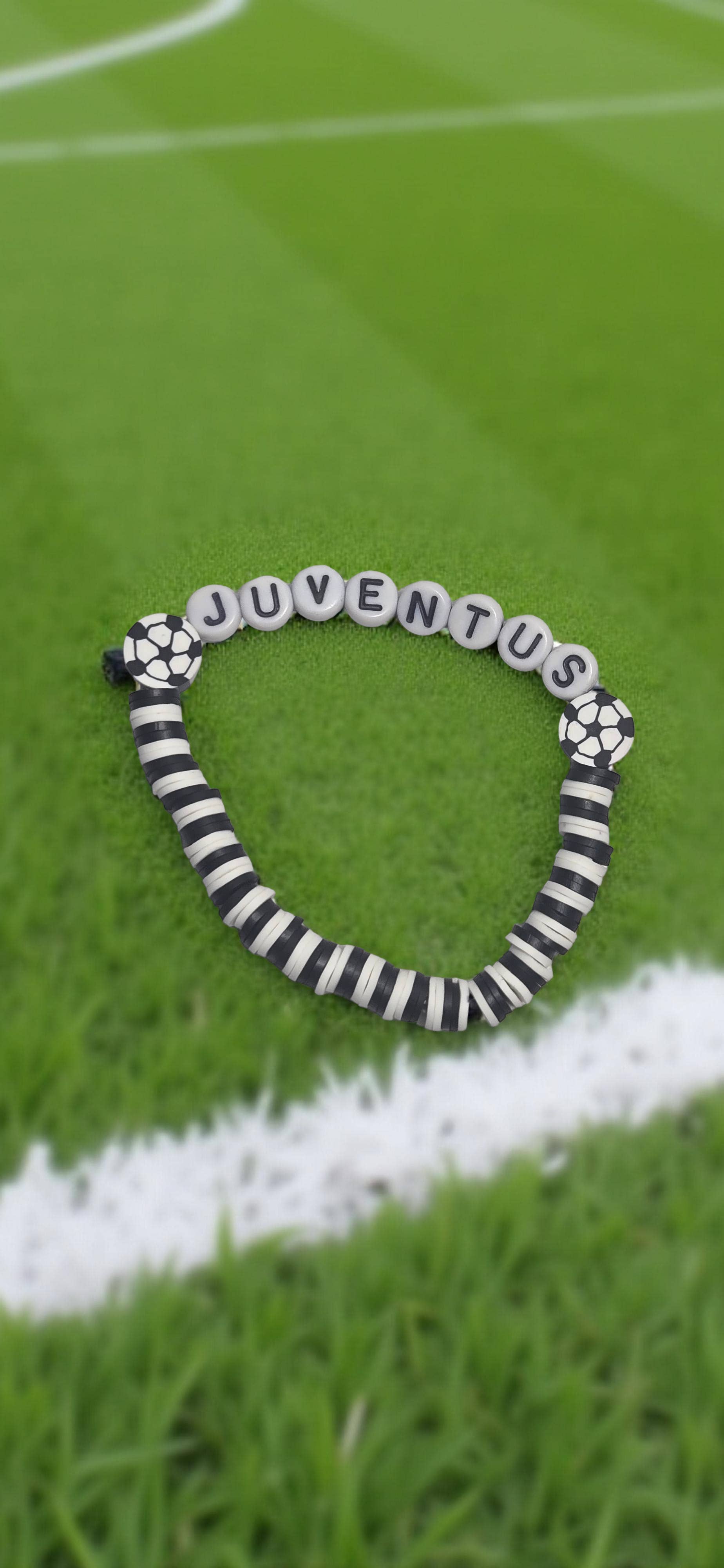 Ka_Creative_Art - Wholesale Beaded Bracelet - Juventus Bracelet – Bianconeri Elegance