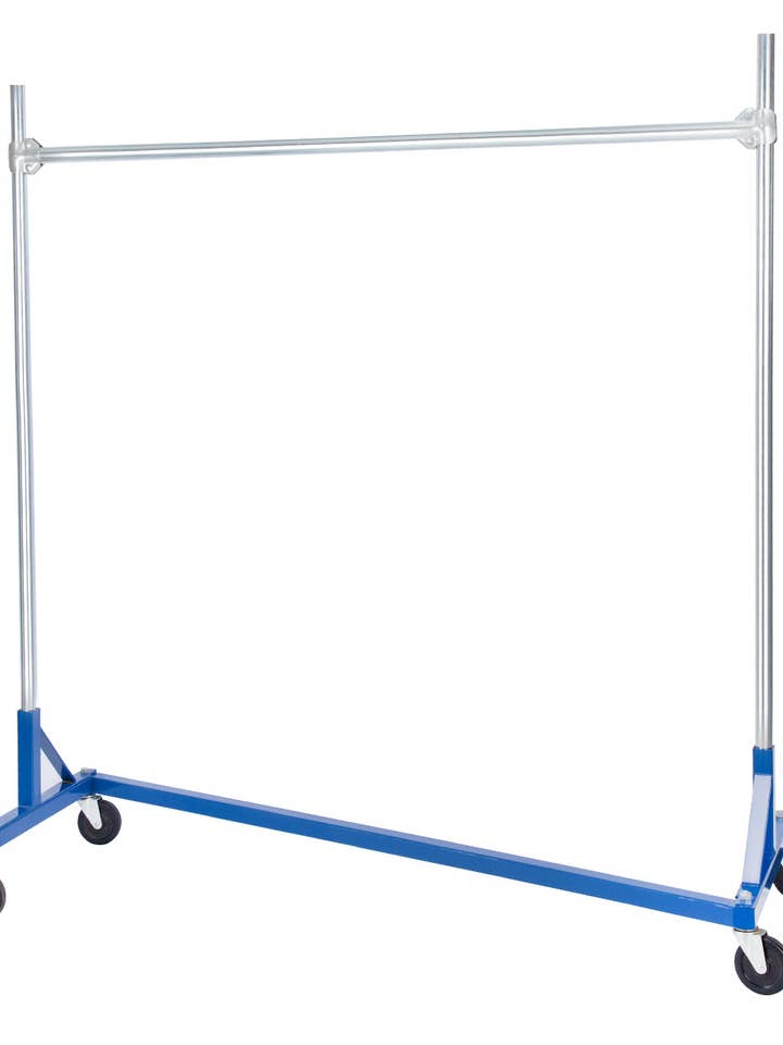 Super Heavy-Duty Single-Rail Z-Truck Rack-66"H x 63"L x 22"W for wholesale by Store Supply Warehouse