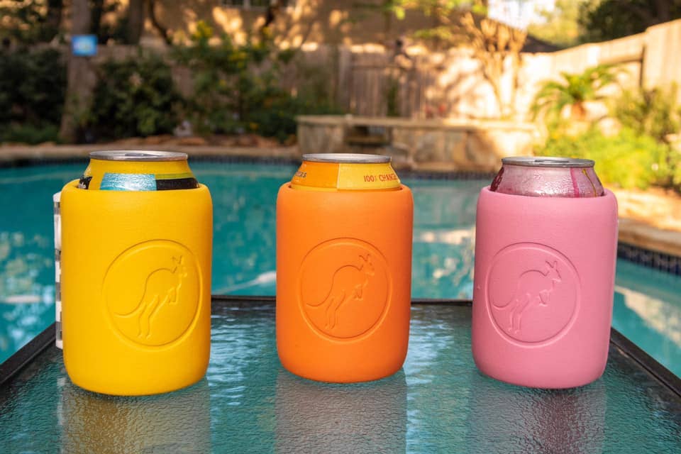 Kangaroozie - Wholesale Drink Huggers & Koozies - Kangaroozie (for regular cans) - Koozie with Pocket9