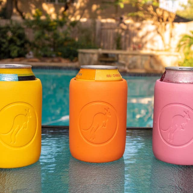 Kangaroozie - Wholesale Drink Huggers & Koozies - Kangaroozie (for regular cans) - Koozie with Pocket9