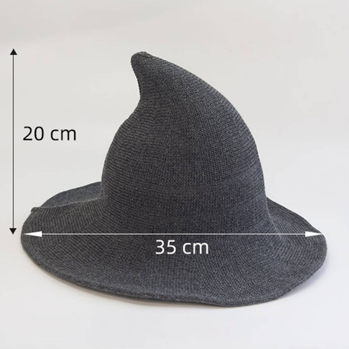 Lily Clothing - Wholesale Hat Accessory - Women's - HALLOWEEN FOLDING KNIT HAT PEAKED WITCH HAT10