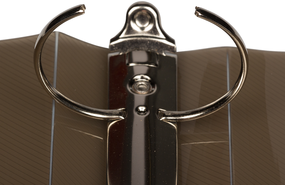 JAM PAPER - Vente Classeurs - Classeur en plastique JAM 2 pouces, classeur gris à 3 anneaux, 1/PK2