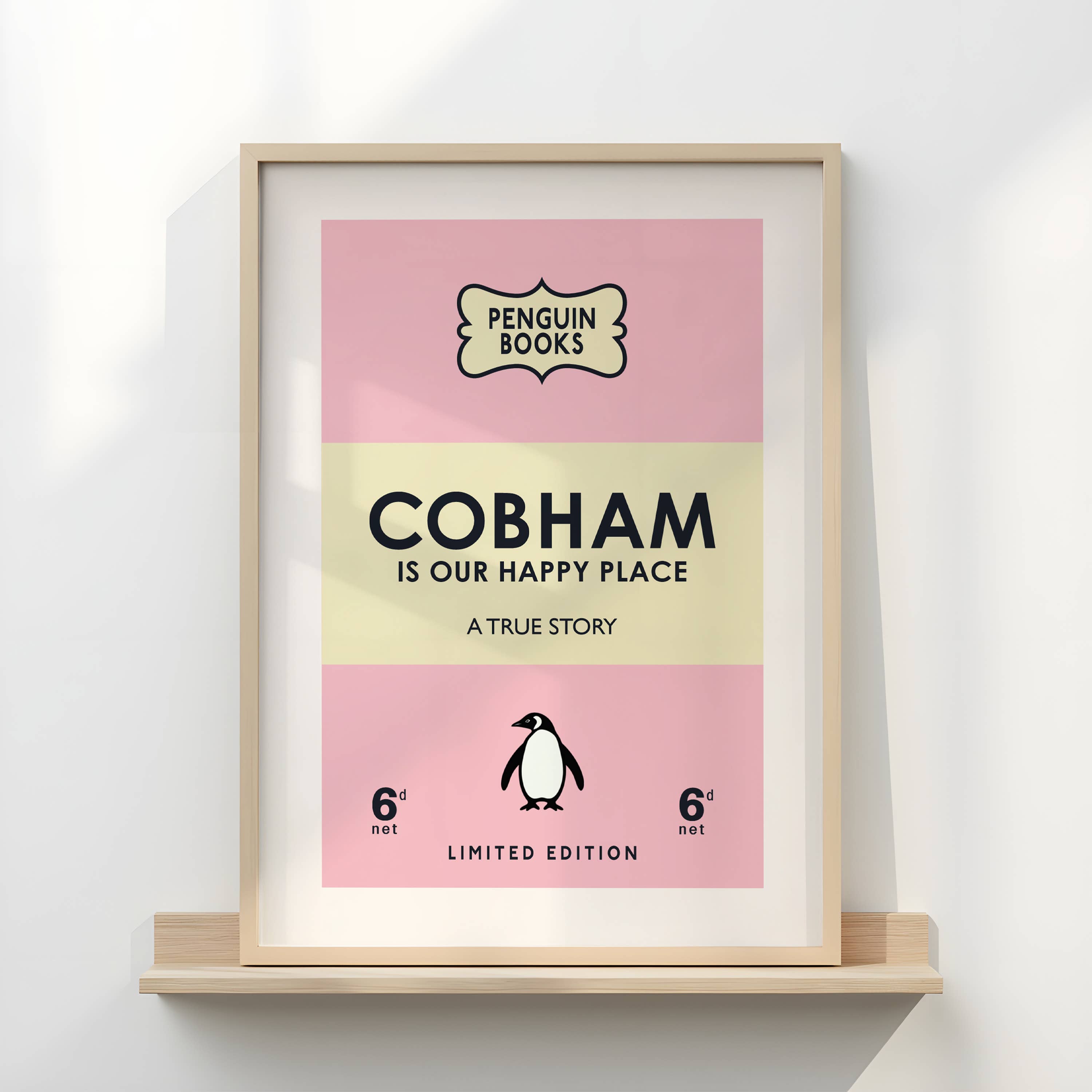 Timmy Loves - Wholesale Art Print - Our Happy Place - A4 Print | Customised Book Cover Art