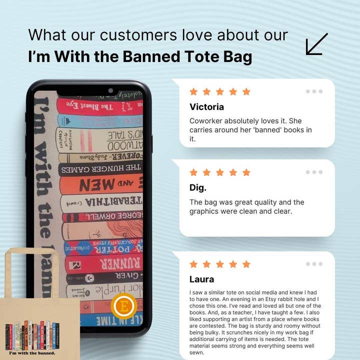 Keen Bee Studio - Wholesale Tote Bag - Women's - Dragons & Fantasy Girlie Canvas Tote Bag 5