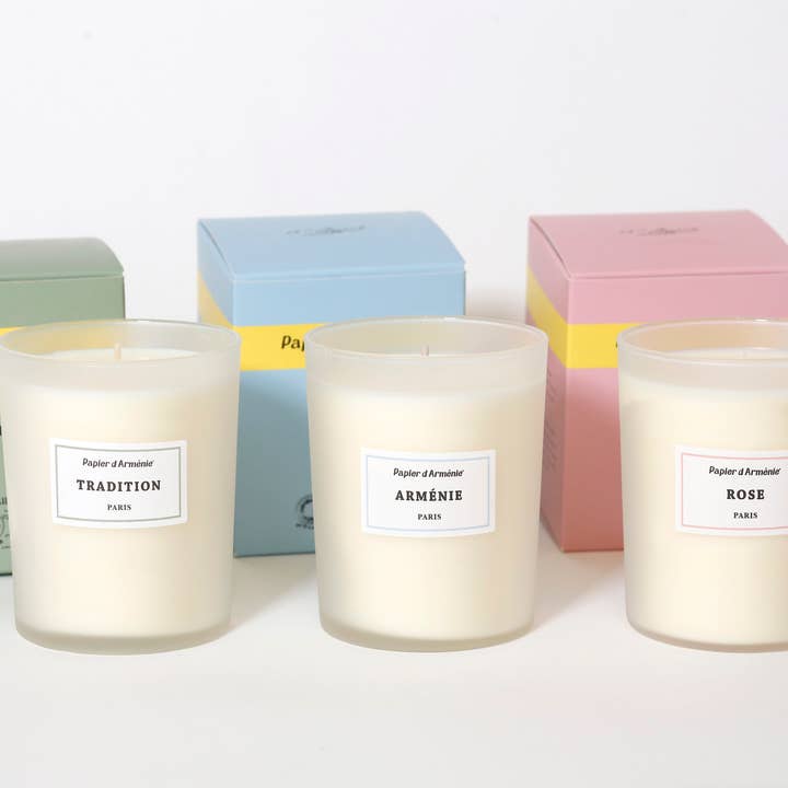 Ritual Scent - Vendita all'ingrosso Candela in vasetto - Candela Papier d'Arménie Tradition 50 ore - Fragranza TRADITION di Francis Kurkdjian3