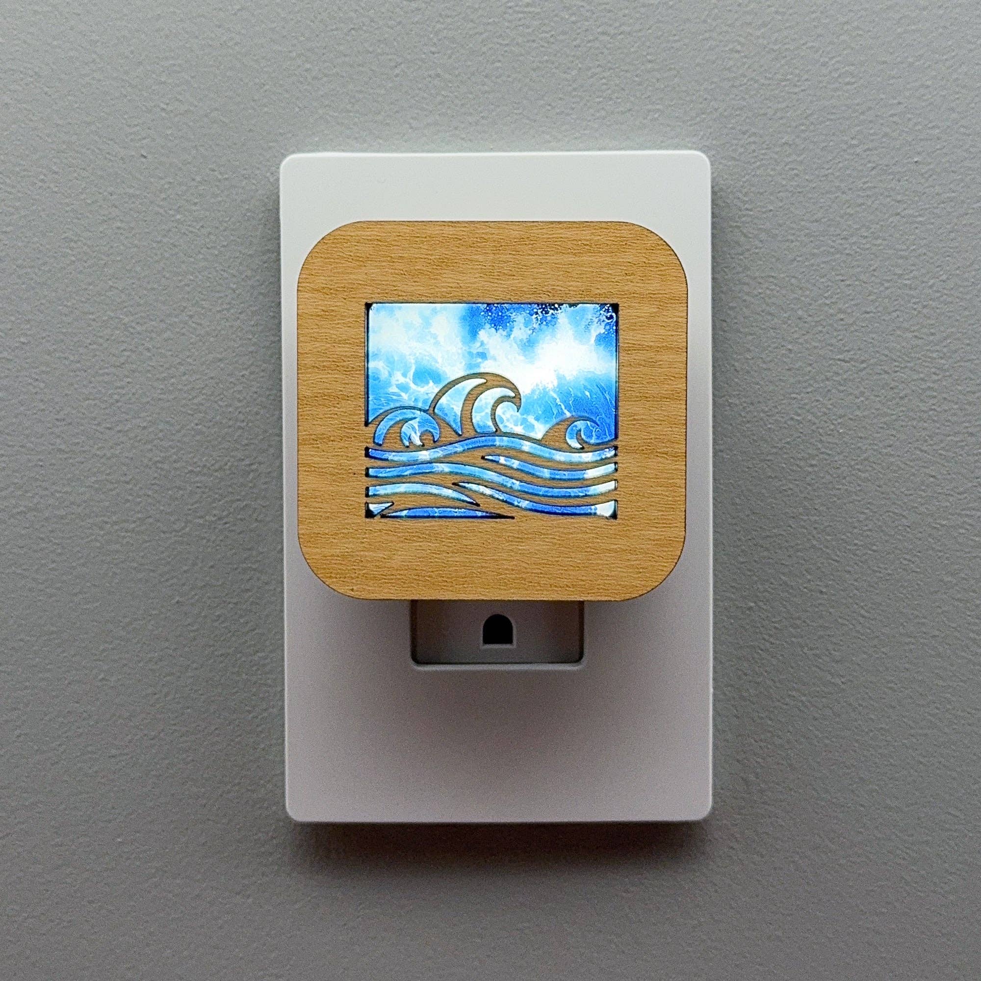 Swaplights Night Lights - Vente Veilleuses - Veilleuse Vagues de l'Océan1