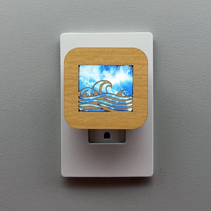 Swaplights Night Lights - Vente Veilleuses - Veilleuse Vagues de l'Océan1