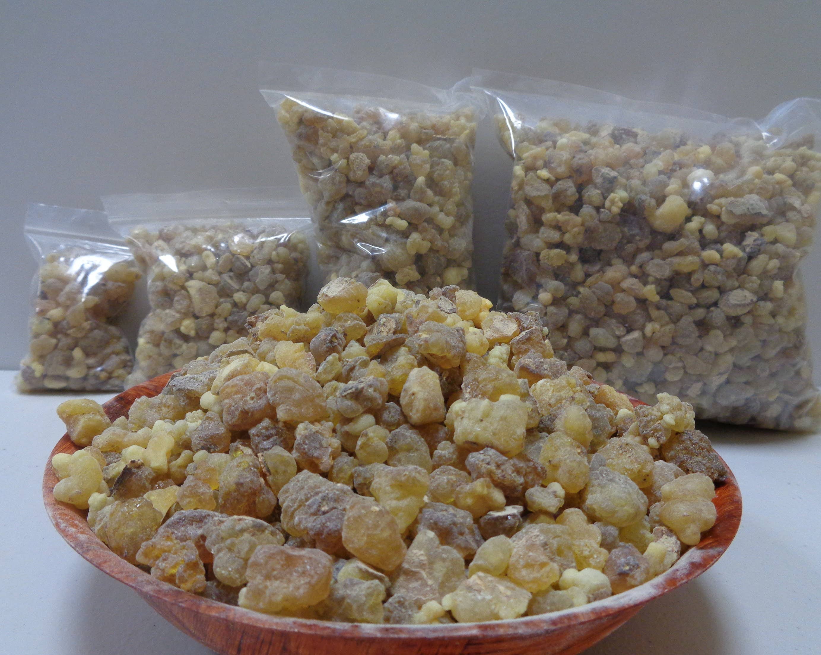 Purevine Products - Wholesale Incense - Pure Frankincense Resin Organic Gum Tears Natural Aromatic Incense Olibanum Premium Quality - Choose Size4