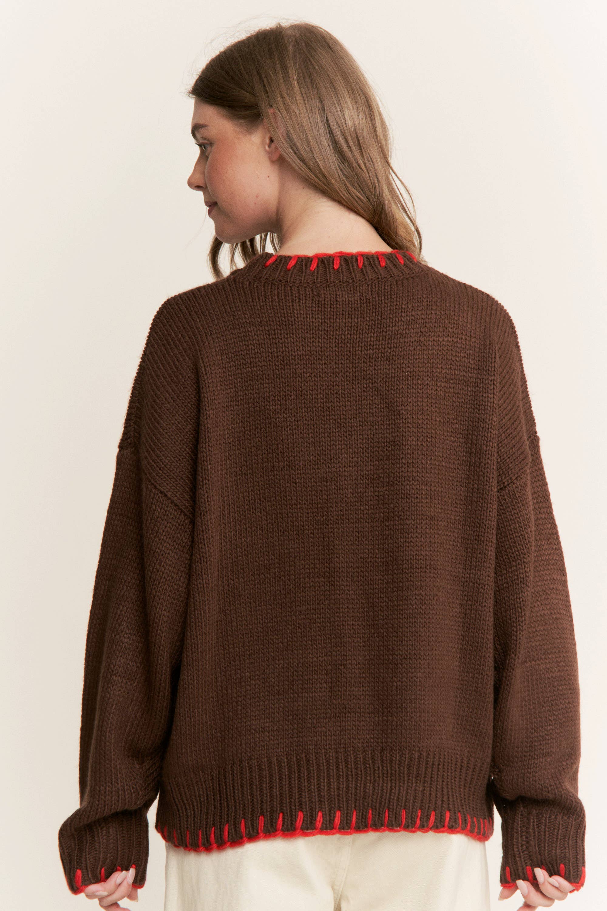 Sweet Generis - Wholesale Knit Sweater - Women's - MY LOVELY LOBSTER CASUAL PULLOVER SWEATER38