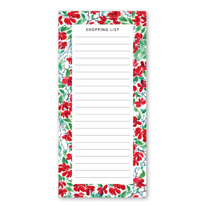 Bloc de notas para lista de compras, formato DIN largo, Despertar de primavera para venta al por mayor de Emadam - Art & Design