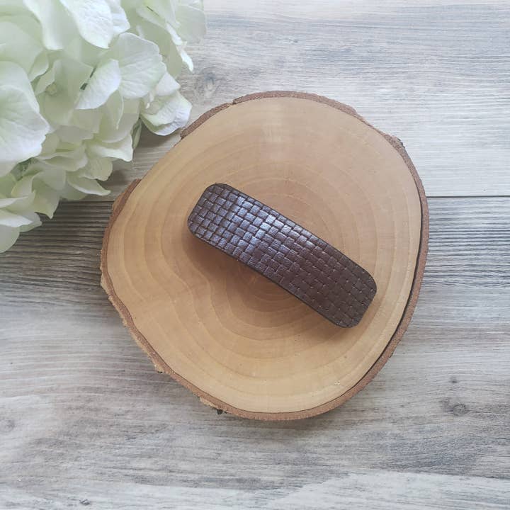 Gone Rogue Boutique - Wholesale Barrette - Women's - Large leather barrettes