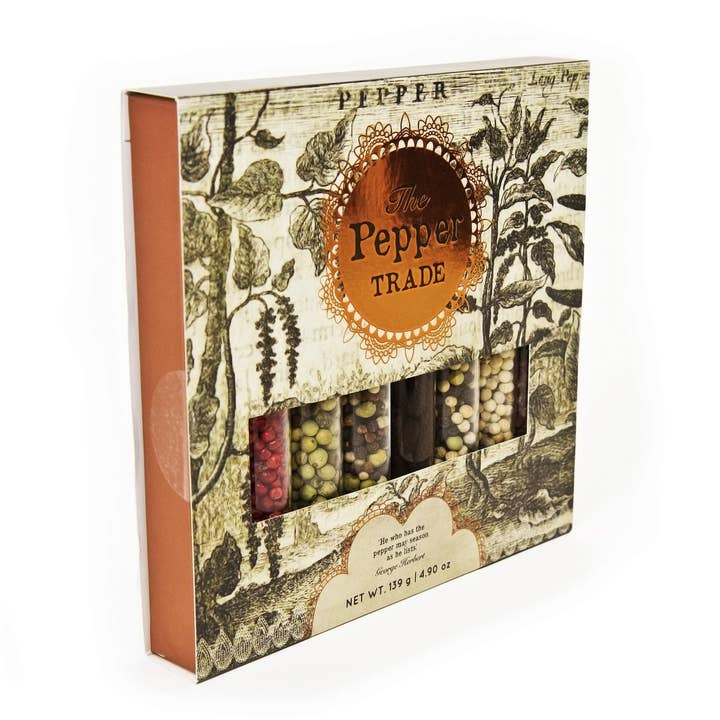 Pepper Trade | Samling af 8 peberkorn | Verdensvalg for engroshandel hos eat.art