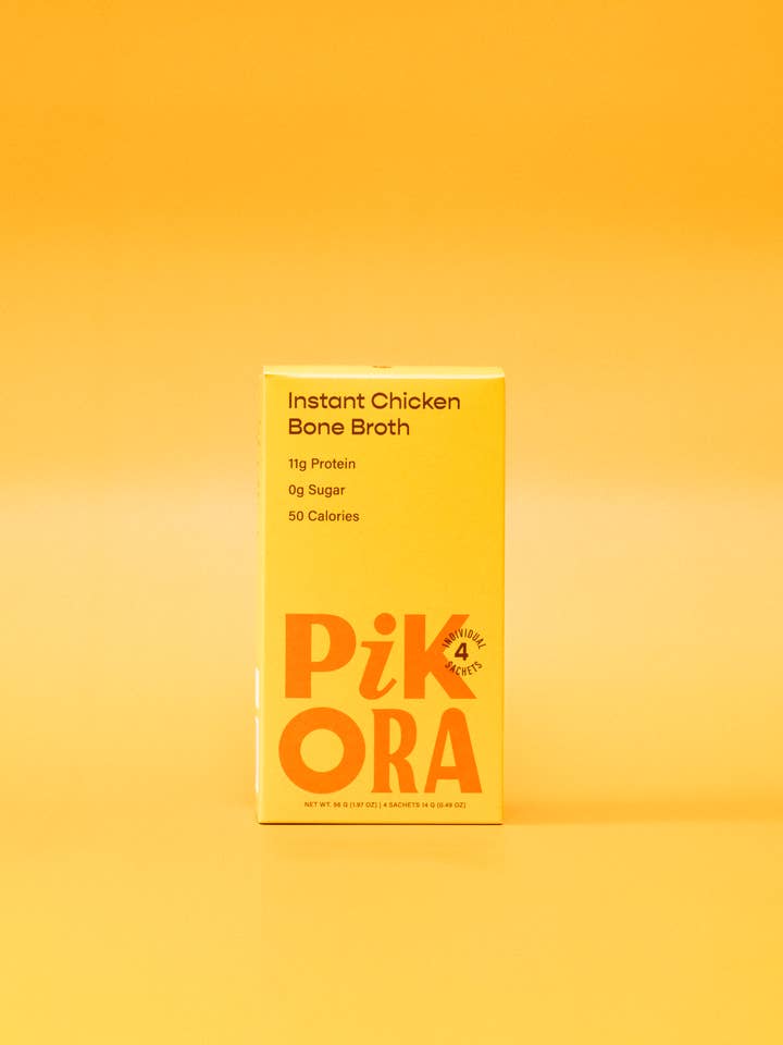 Chicken Bone Broth (4 Single-Serve Sachets) for wholesale by Pikora