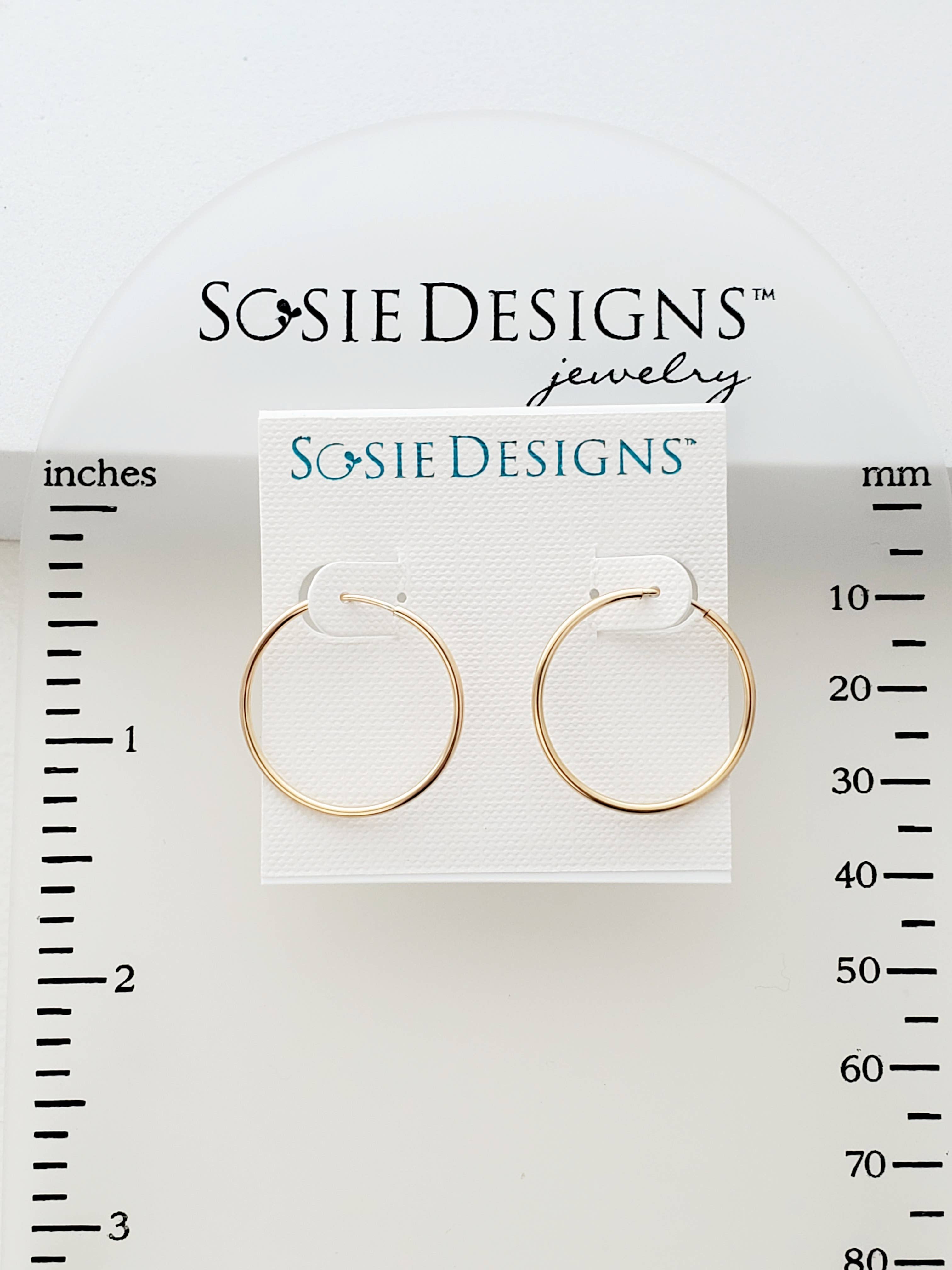 Sosie Designs – wholesale Hoop-örhängen – 14K Guldfyllda Endless Hoops örhängen - 16 mm3