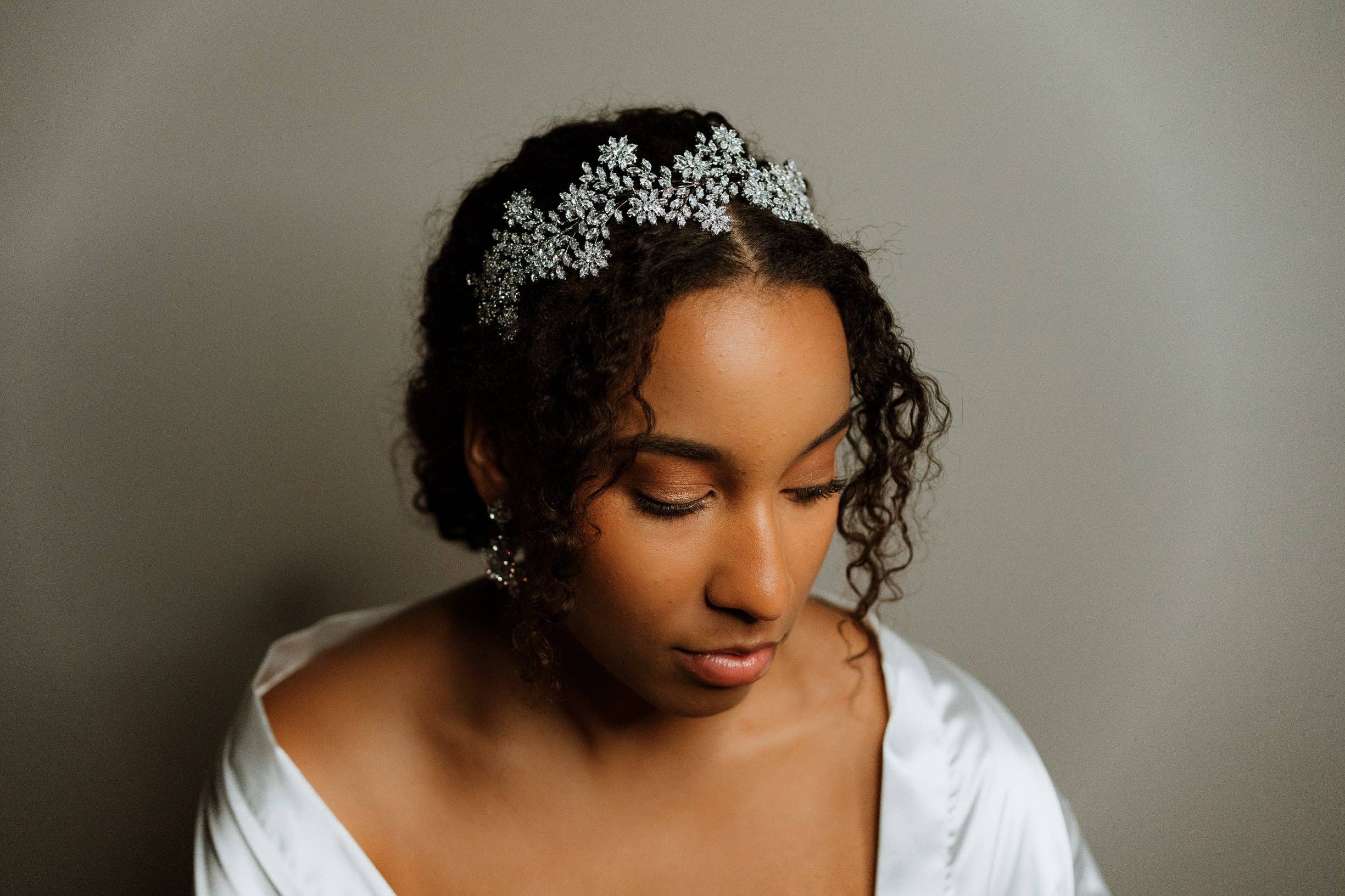 Brides and Belts - Wholesale Tiara - Women's - Irina Cubic Zirconia Silver Wedding Tiara10