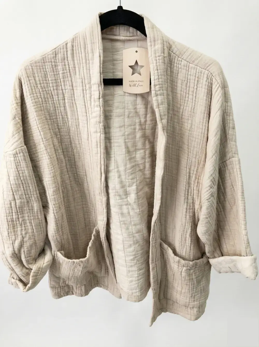 Mimi & Gogo - Vente Veste – femme - Veste matelassée en gaze de coton @5343_VesMatelasséGaze2