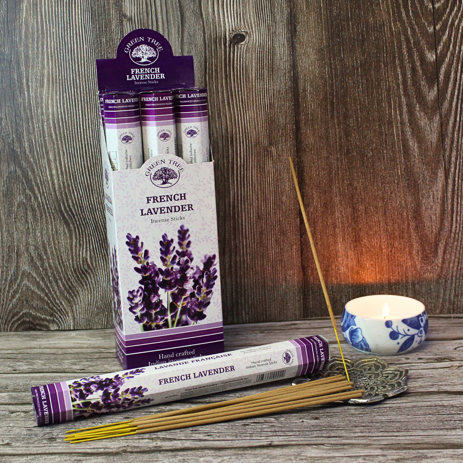 Green Tree - Wholesale Incense - Green Tree French Lavender Incense3