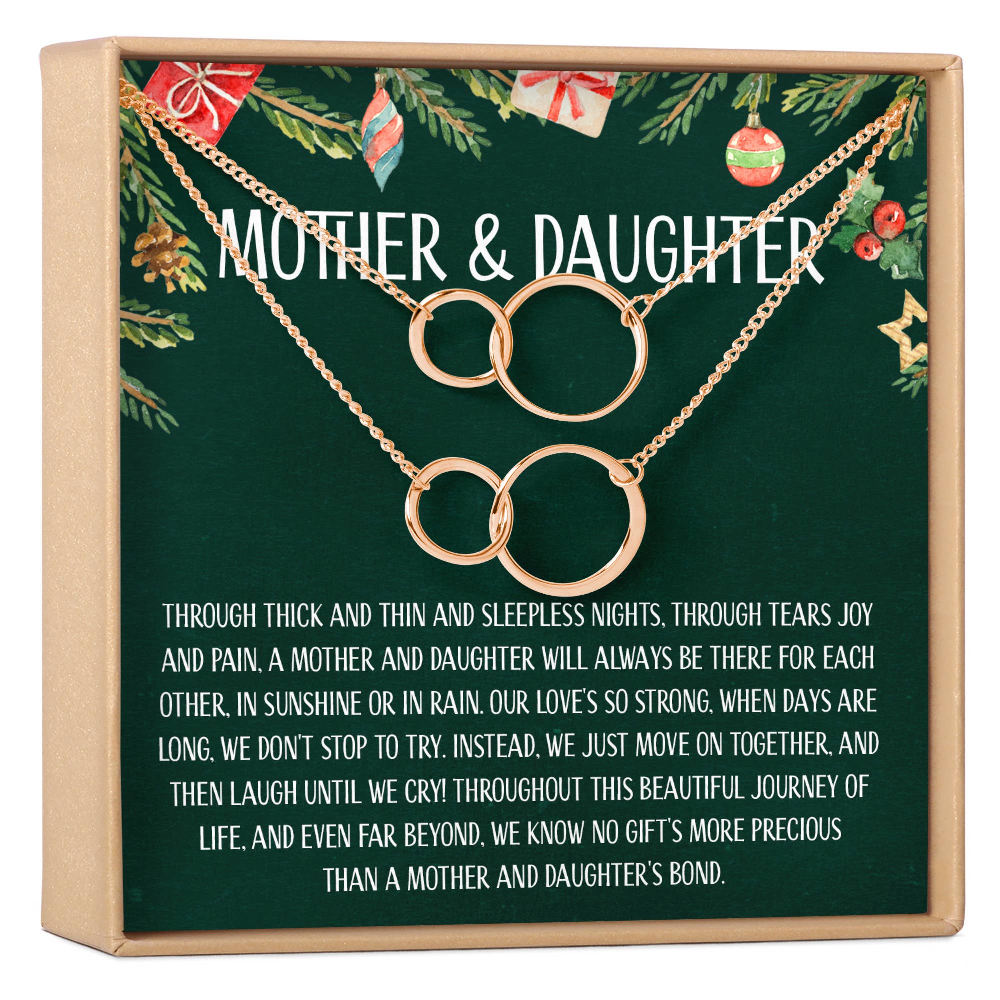 Dear Ava - Wholesale Pendant/Charm Necklace - Mother & Daughter Christmas Necklace, Multiple Styles11