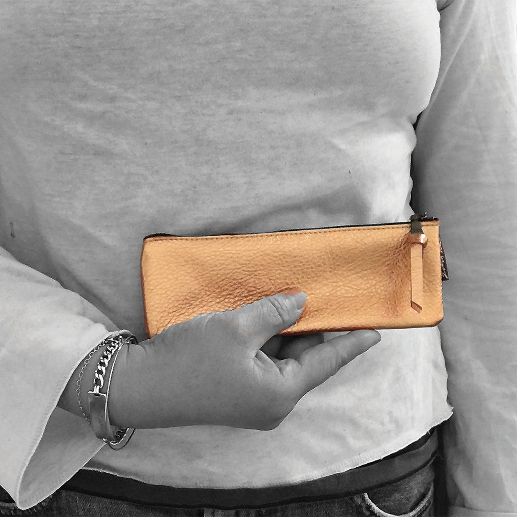 Zina Kao Exclusives - Wholesale Pencil Case/Pouch - The Metallic Pencil Case: 2 sizes! (Dean & Grant)19