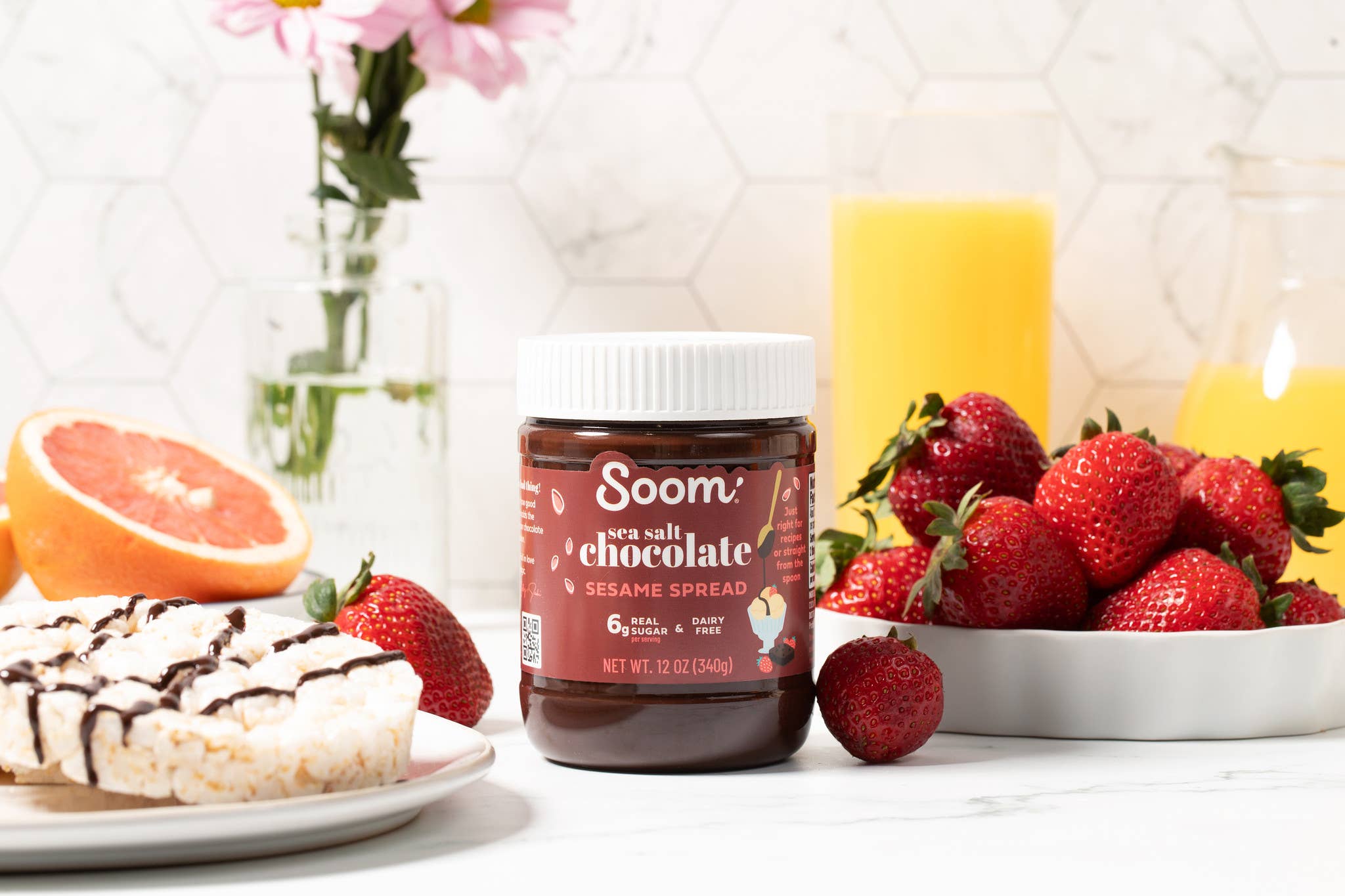 Soom Foods - Wholesale Nut Butter - Chocolate Sea Salt Sesame Spread 8