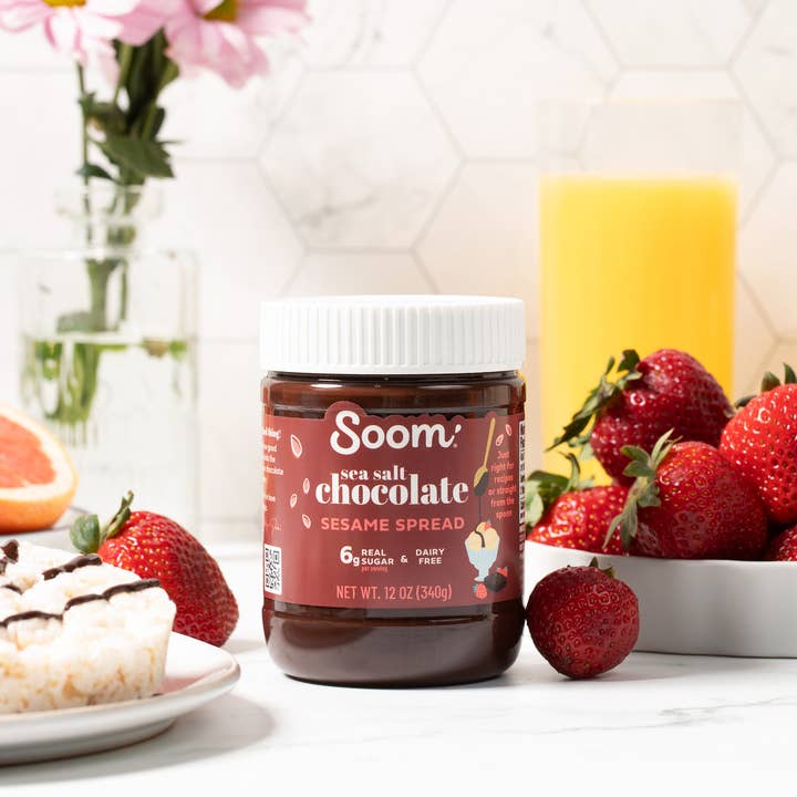 Soom Foods - Wholesale Nut Butter - Chocolate Sea Salt Sesame Spread 8