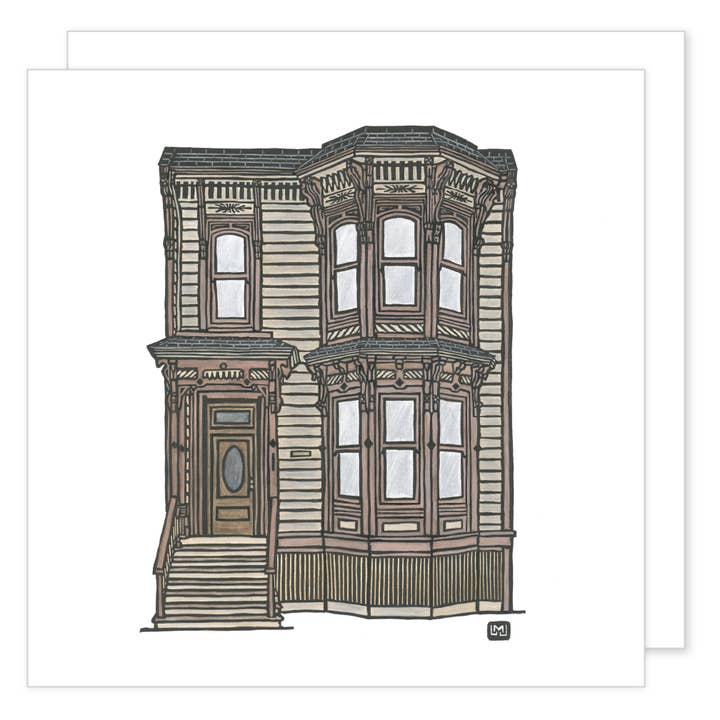 TARJETA Victorian House - Graham House para venta al por mayor de Lynn-oleum
