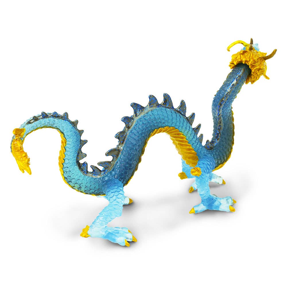 Safari Ltd. - Wholesale Figurine Toy - Kids - Krystal Blue Dragon Figurine Toy3